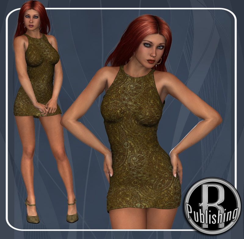 Chic Dress & High Heels by N/A