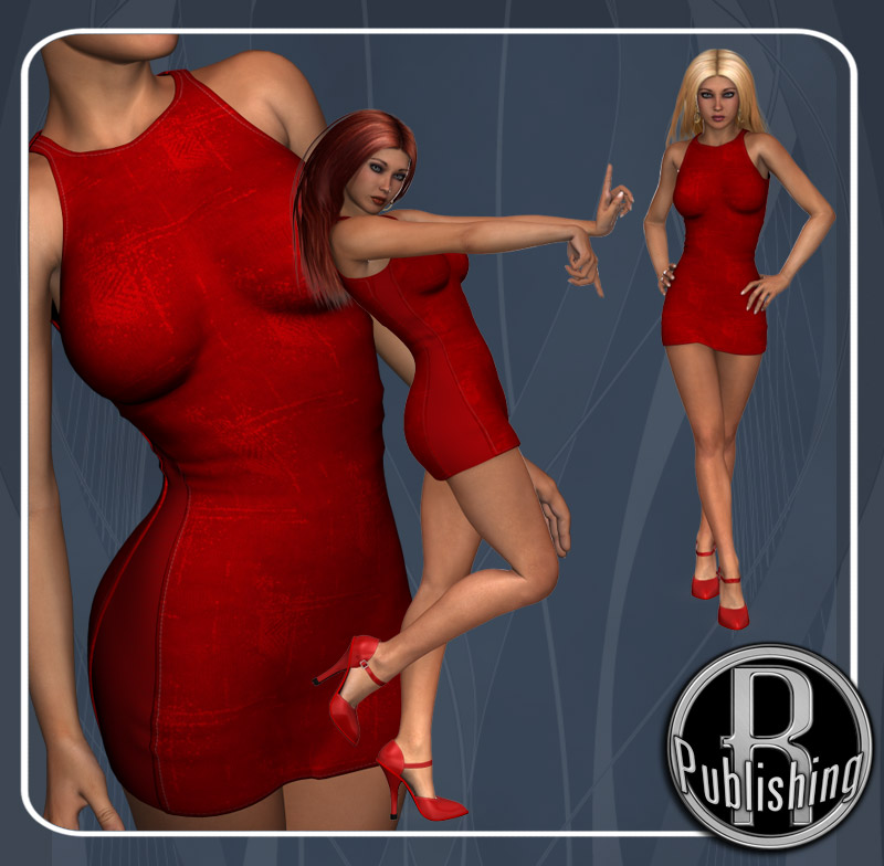 Chic Dress & High Heels by N/A