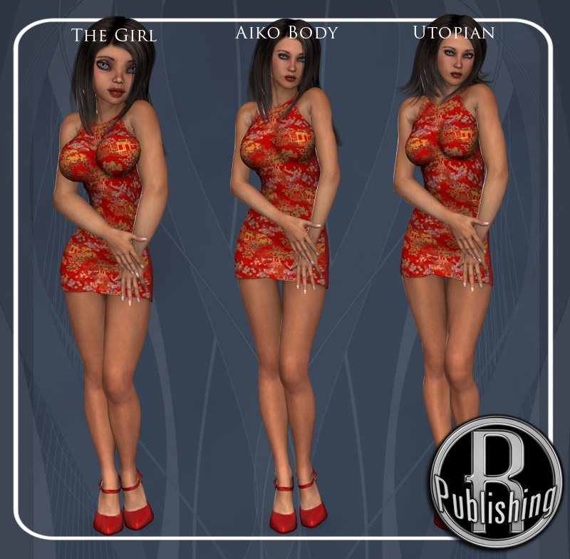 Chic Dress & High Heels by N/A