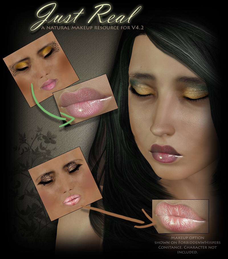 Just Real: Makeup resource for V4 by N/A