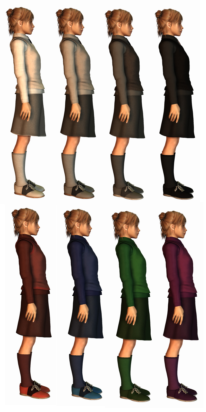 English SchoolGirl by N/A