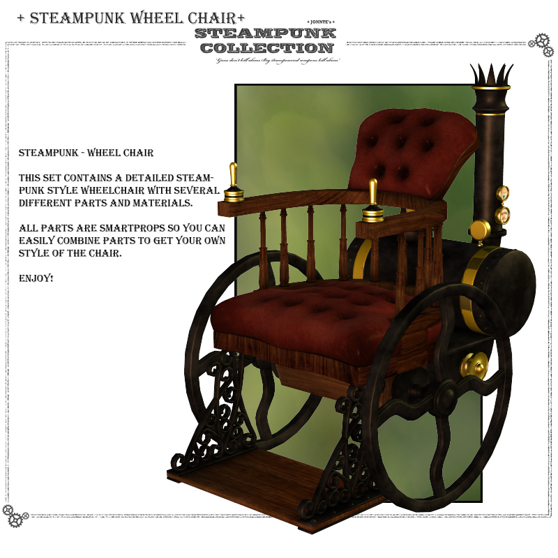 SteamPunk - WheelChair by N/A