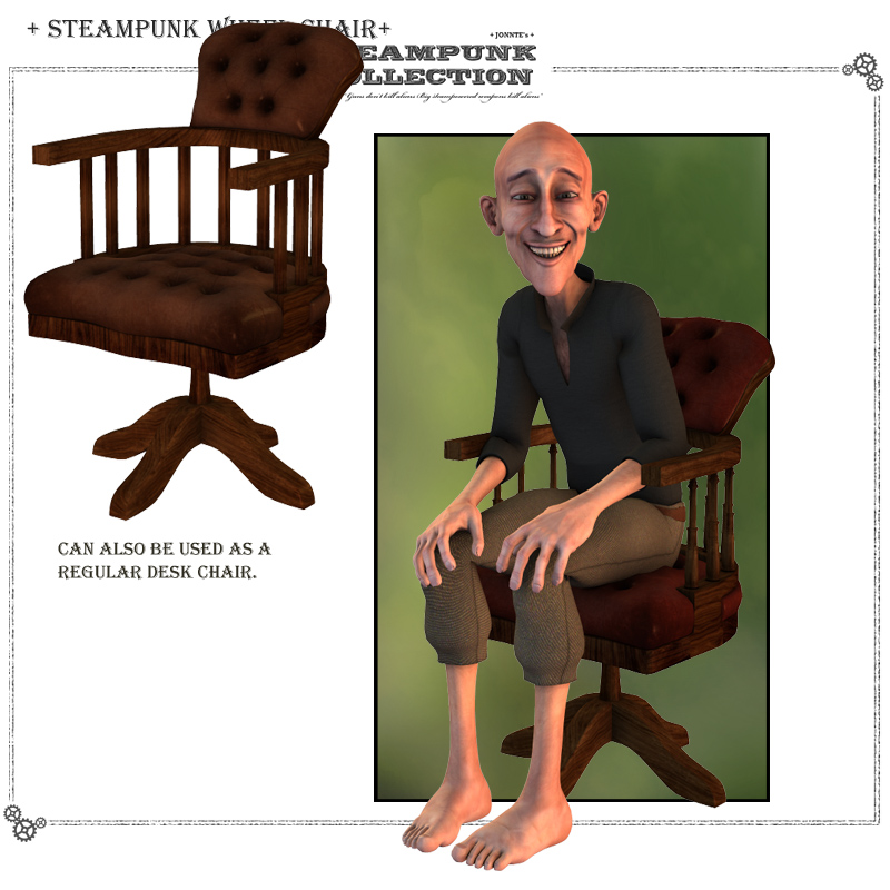 SteamPunk - WheelChair by N/A