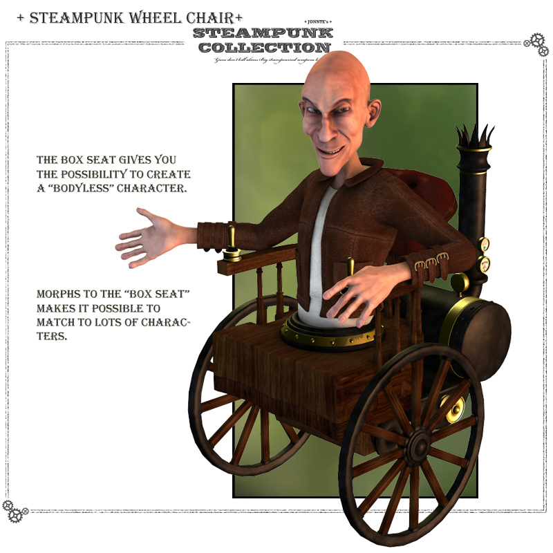 SteamPunk - WheelChair by N/A