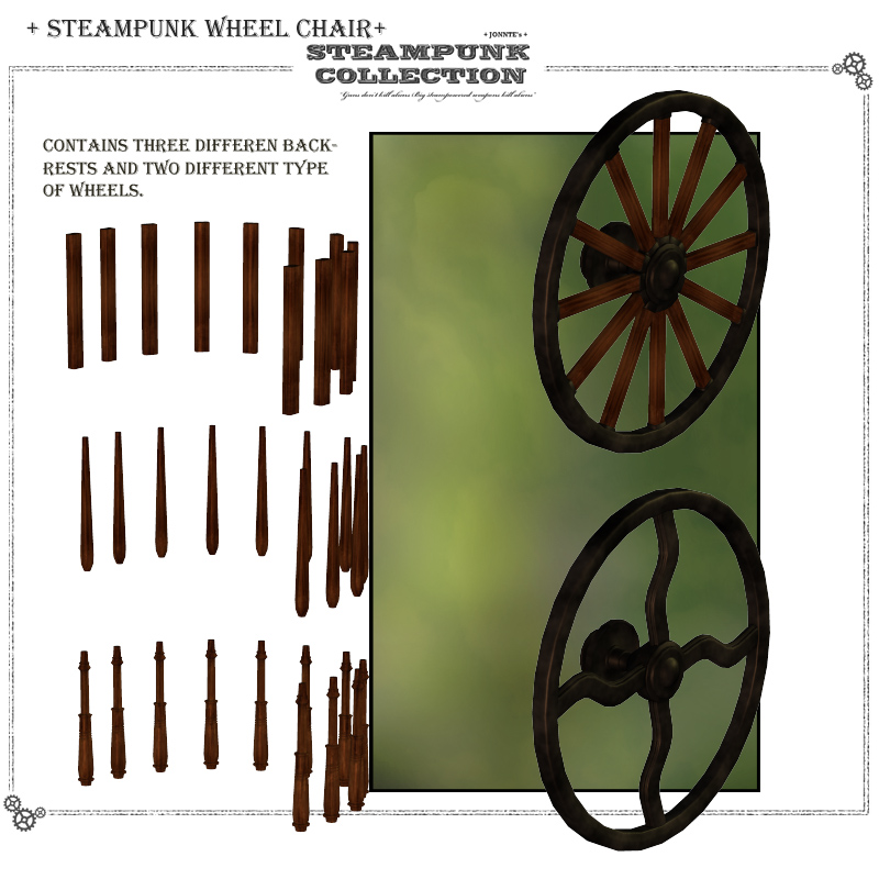 SteamPunk - WheelChair by N/A
