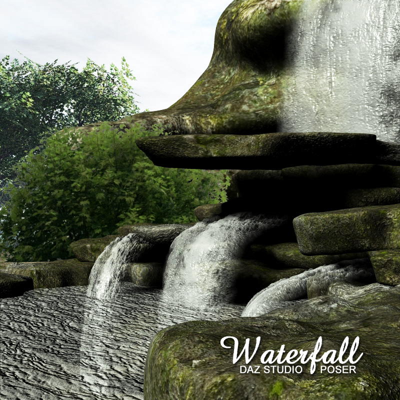 Waterfall by adamthwaites by N/A