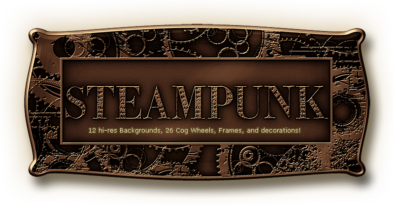 Steampunk Backgrounds by N/A