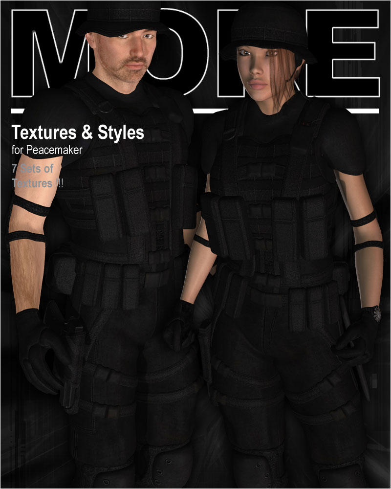 MORE Textures & Styles for Peacemaker by N/A