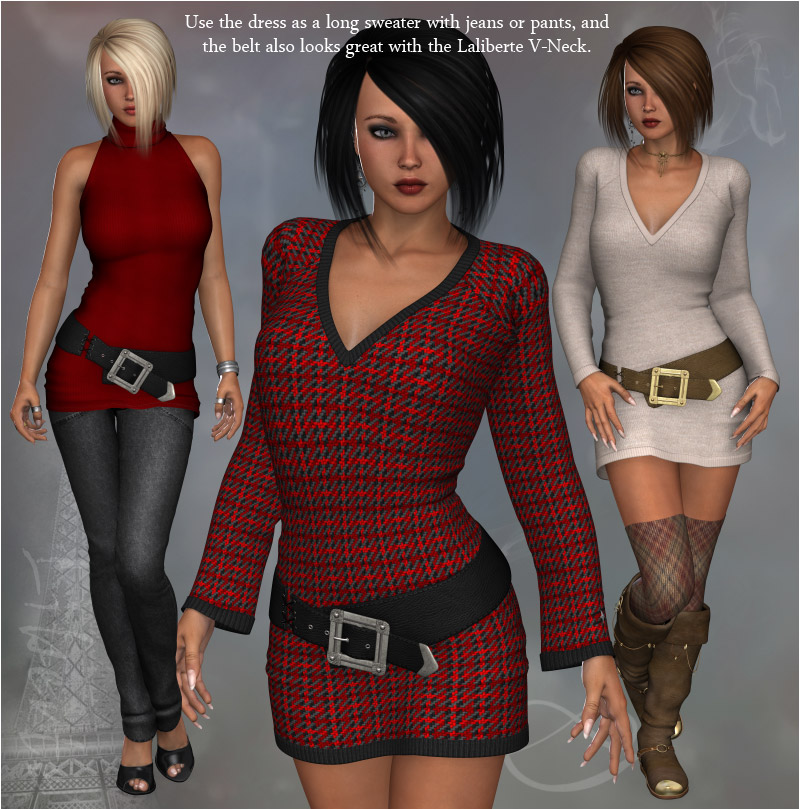 Laliberte II Sweater Dress V4 by N/A