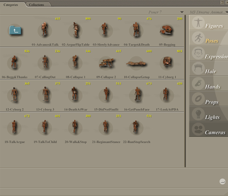 DIVERSE ANIMATIONS 2 FOR M3 by N/A
