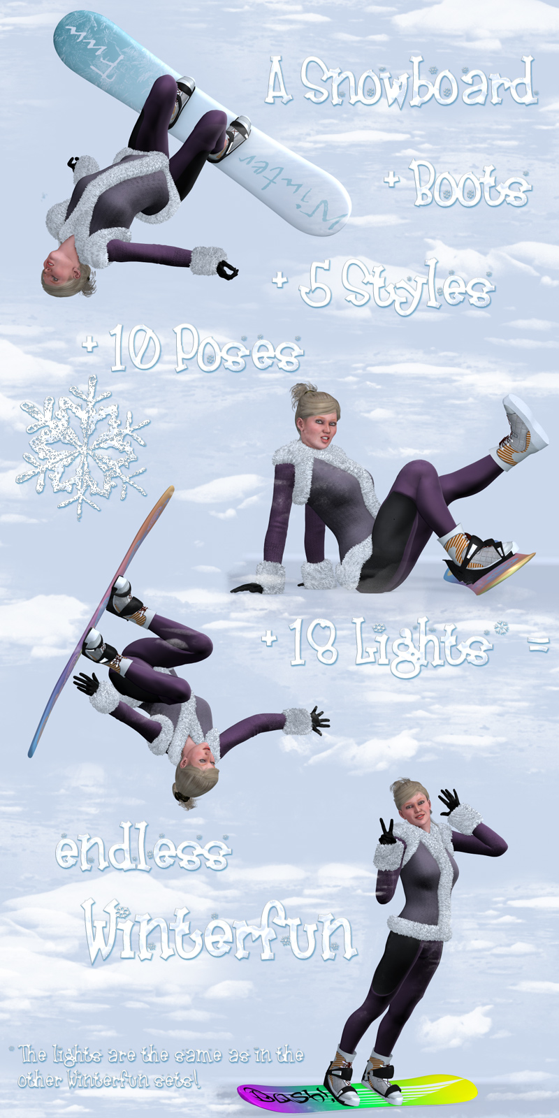 Winterfun for V4 - The Snowboard by N/A