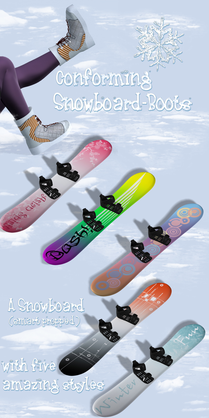 Winterfun for V4 - The Snowboard by N/A
