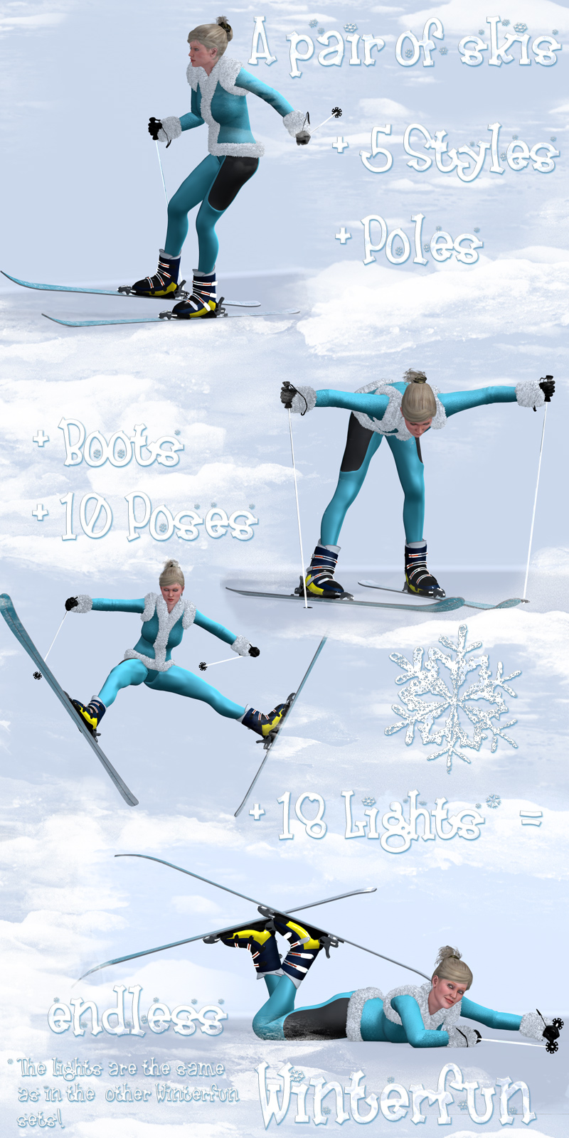 Winterfun for V4 - The Skis by N/A