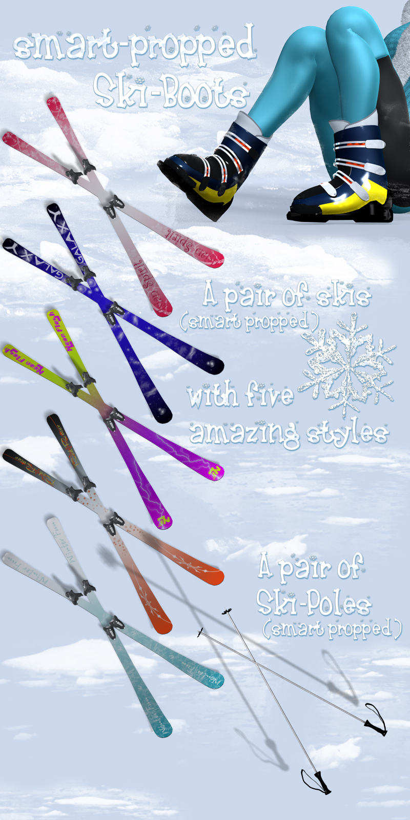 Winterfun for V4 - The Skis by N/A