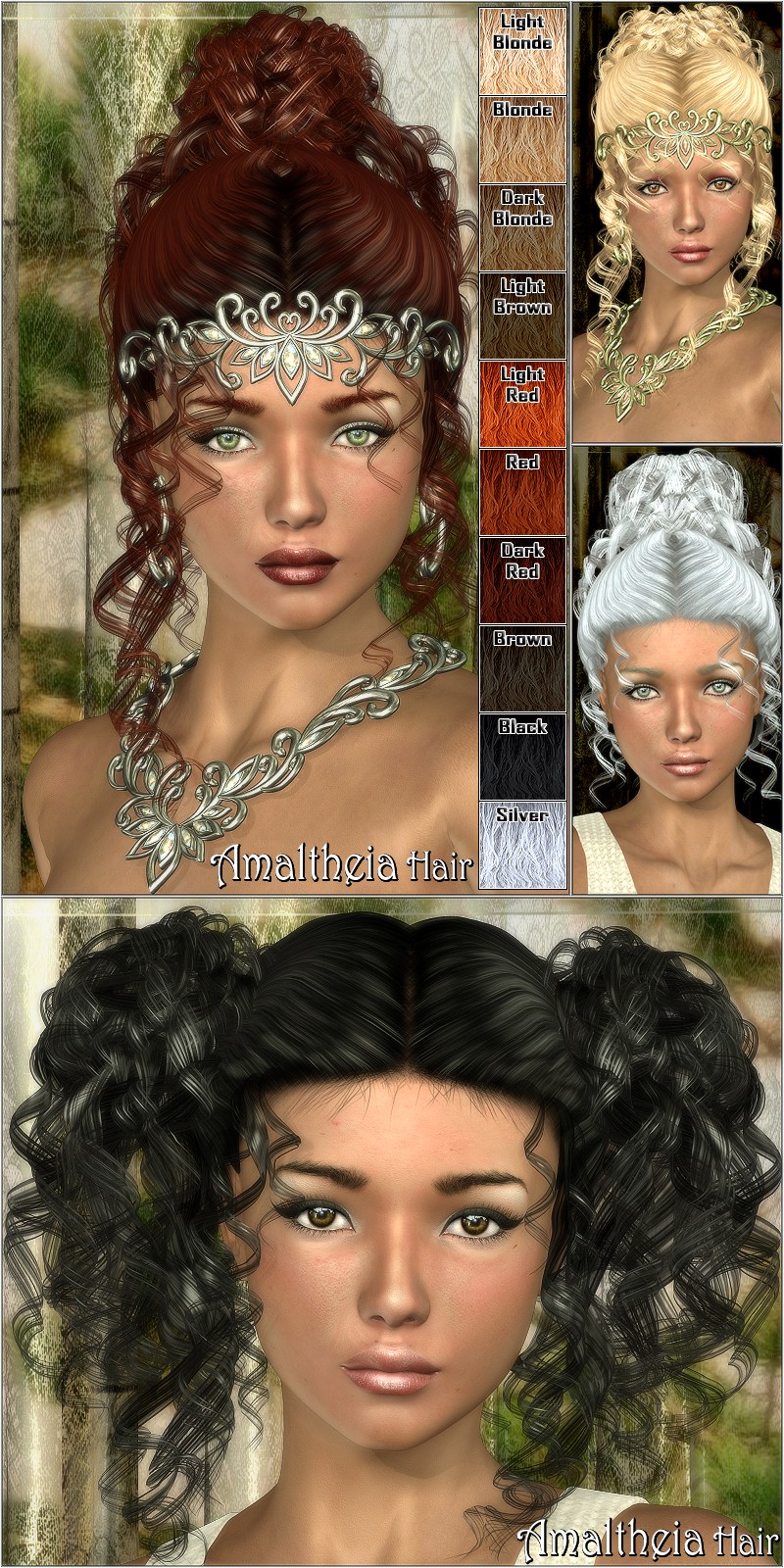 Amaltheia Hair by N/A