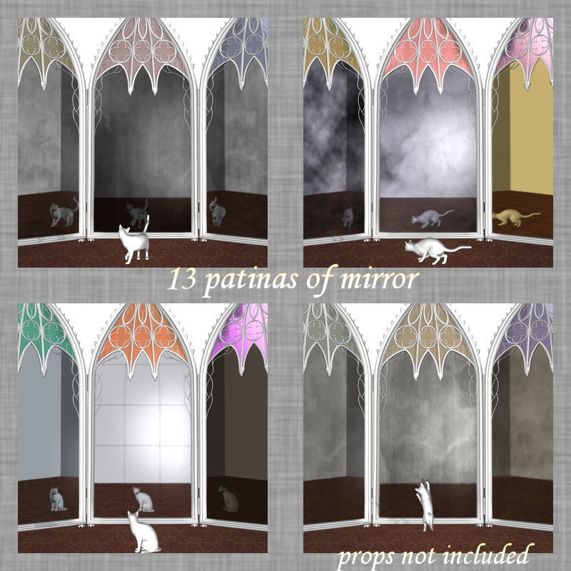 Reflections - Glass and Mirror Shader Preset for Daz Studio by N/A