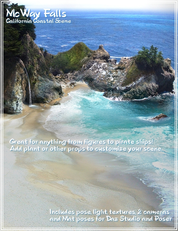 Coastal for Daz Cyclorama by N/A