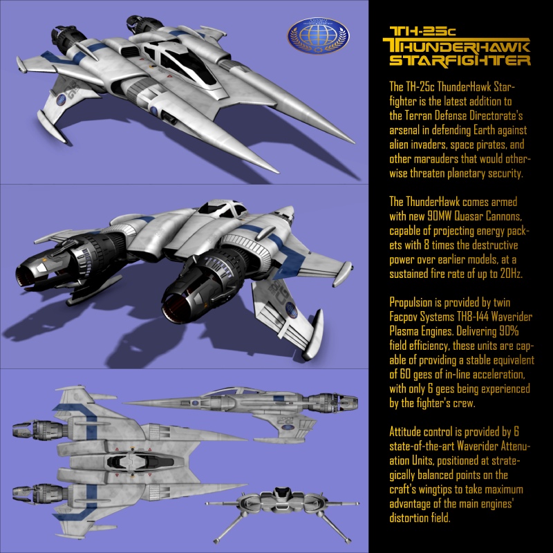 ThunderHawk Starfighter by N/A