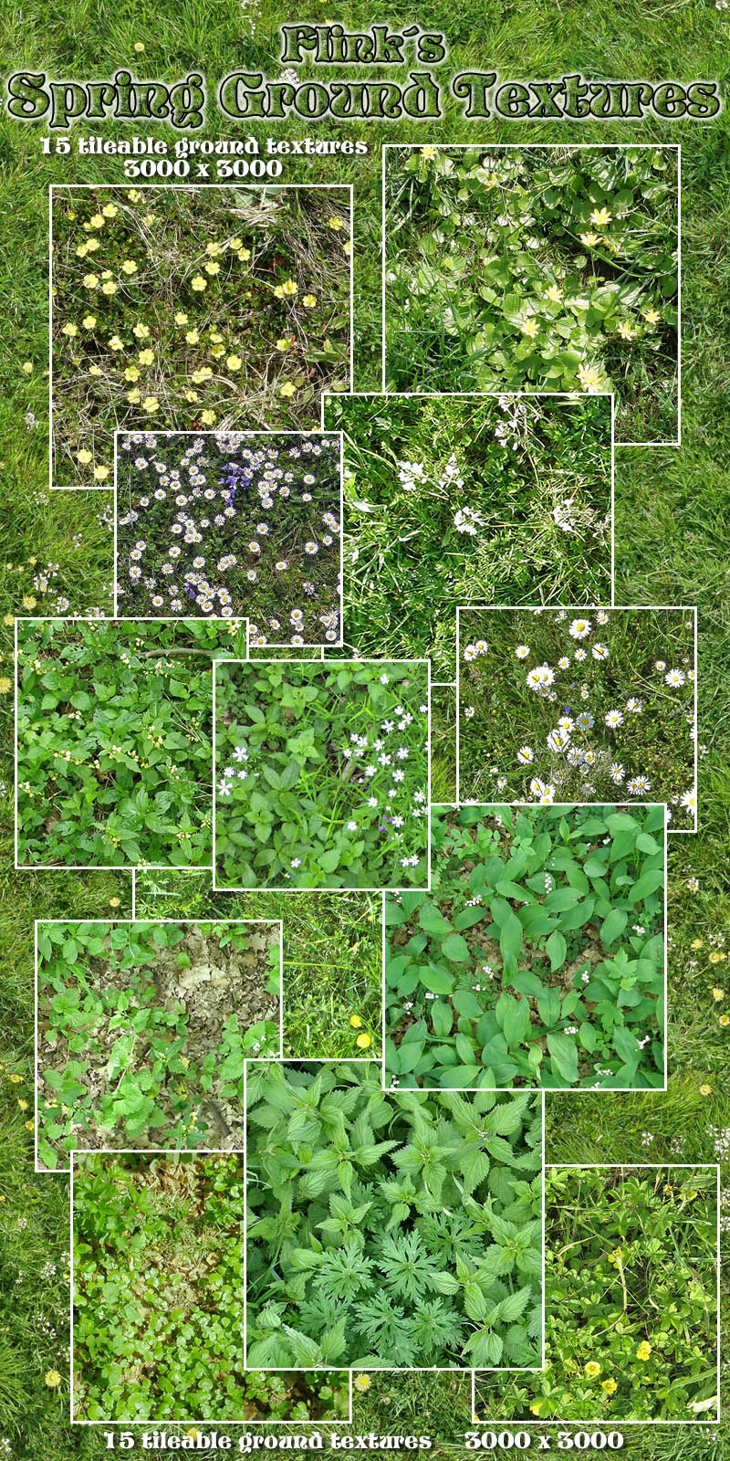 Flinks Spring Ground Textures by N/A