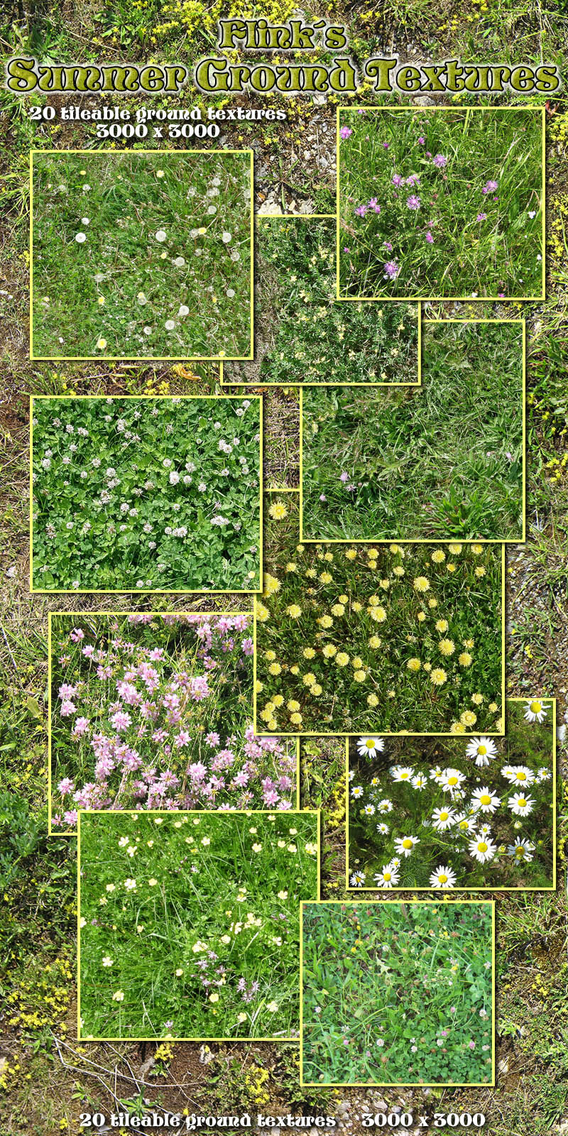 Flinks Summer Ground Textures by N/A