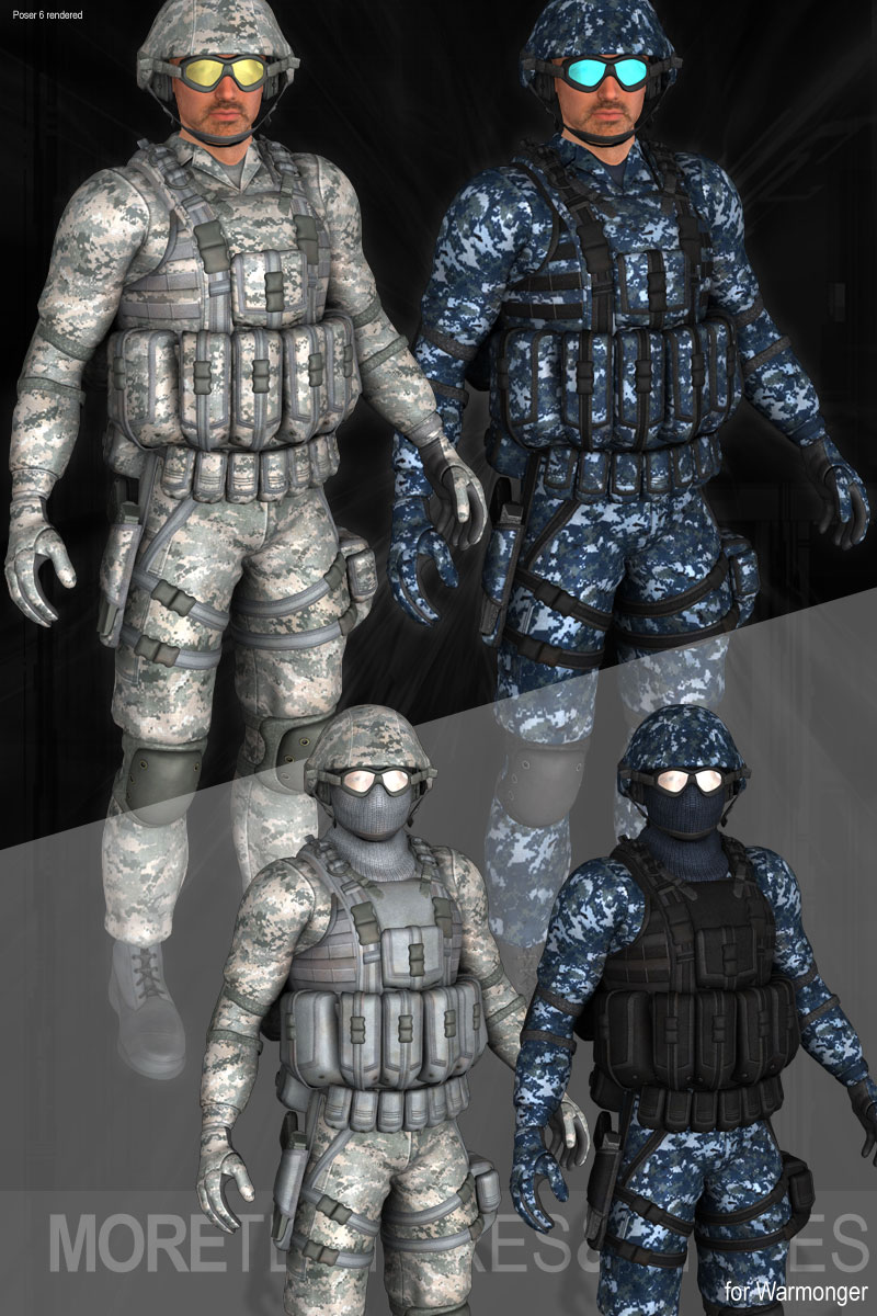 MORE Textures & Styles for Warmonger by N/A
