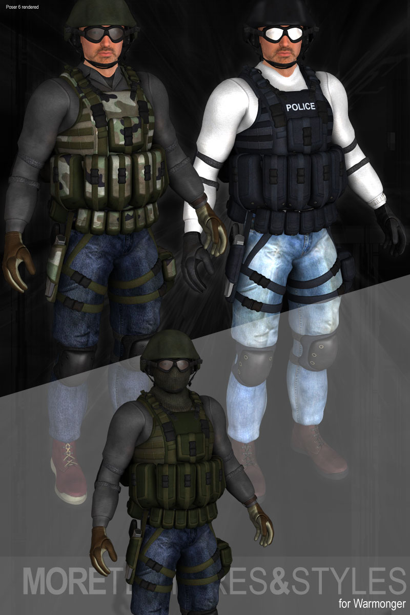 MORE Textures & Styles for Warmonger by N/A