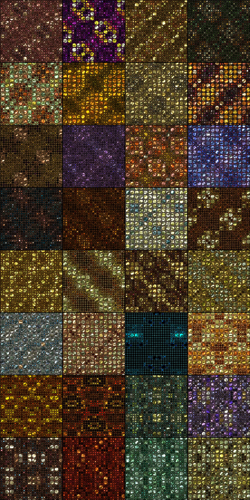 Dazzled Fabrics by N/A
