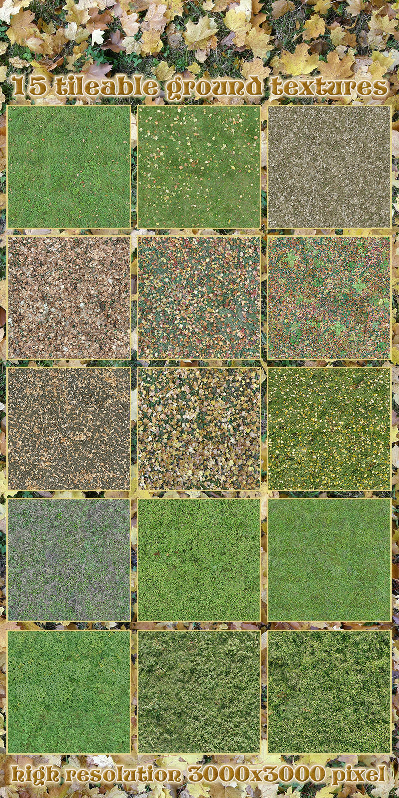 Flinks Autumn Ground Textures by N/A