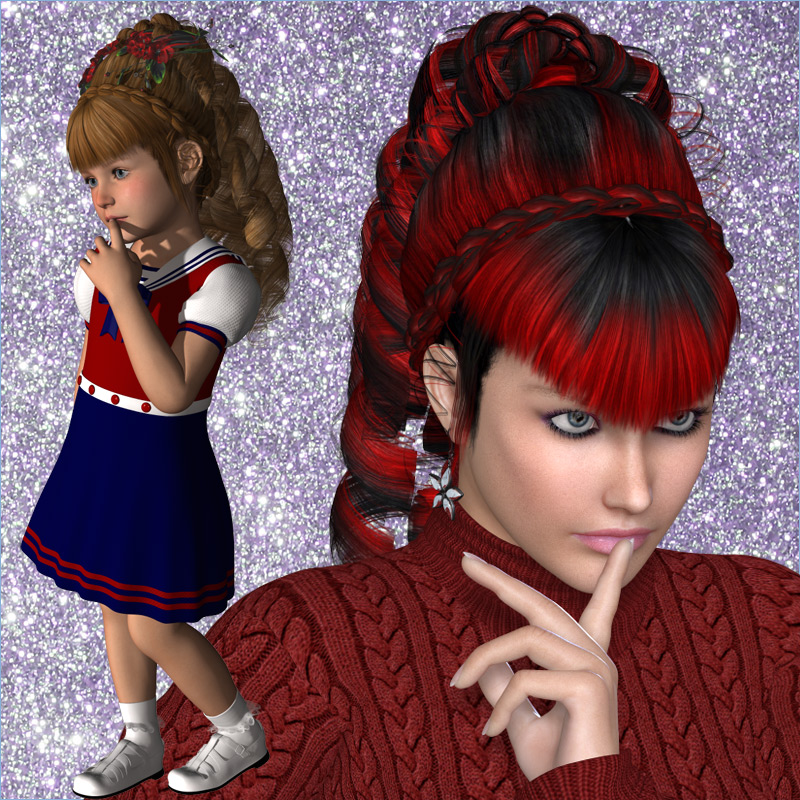 Velvet Hair V4, A4, G4,K4 & Mavka by N/A