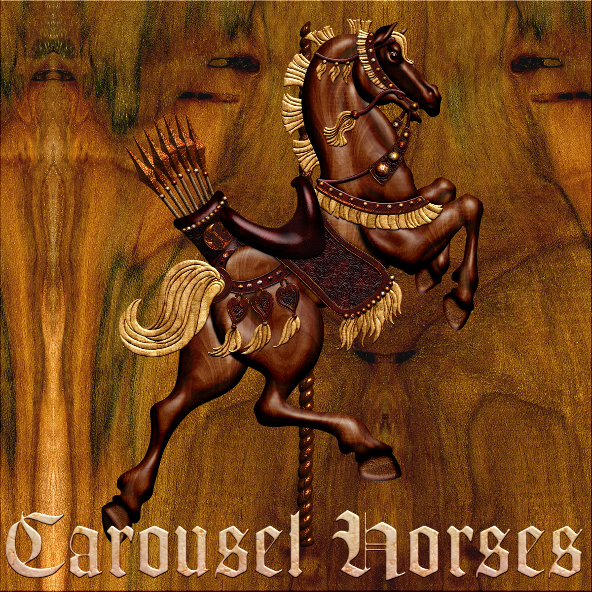 Harvest Moon's Carousel Horses by N/A