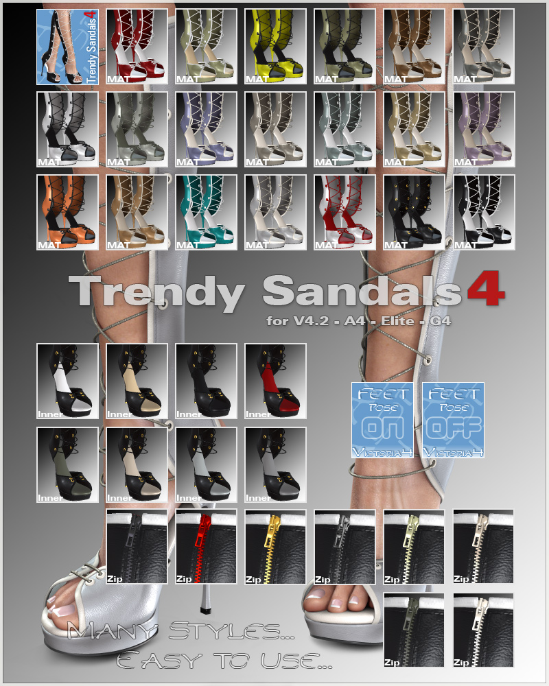 Trendy Sandals4 for V4.2/A4/Elite/G4 by N/A