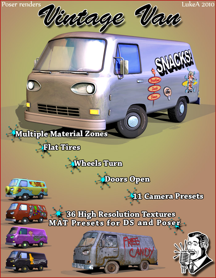 Vintage Van by N/A