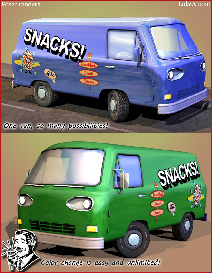 Vintage Van by N/A