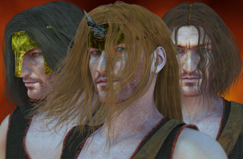 Spartacos Hair by N/A