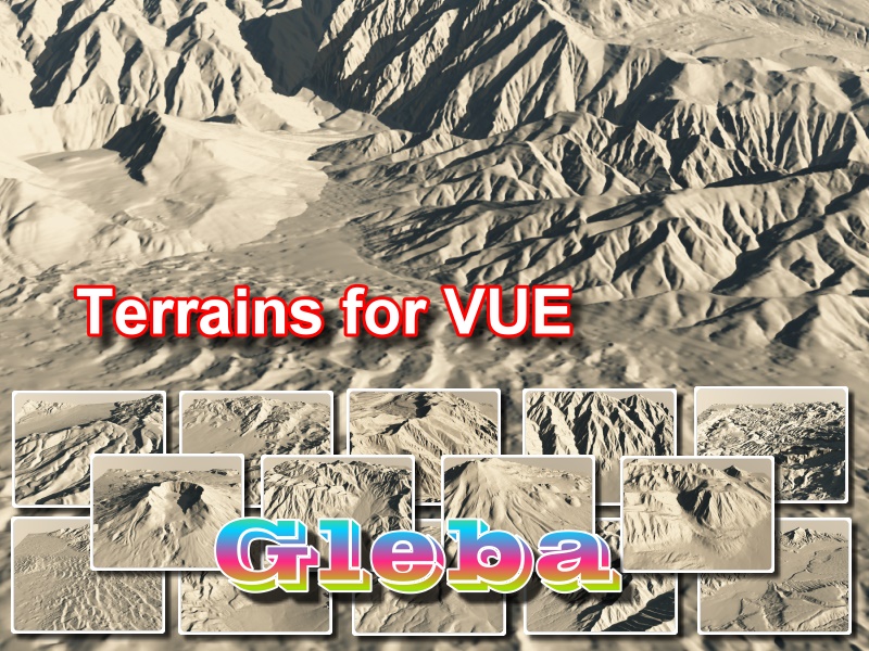Gleba - Terrains Pack for VUE by N/A