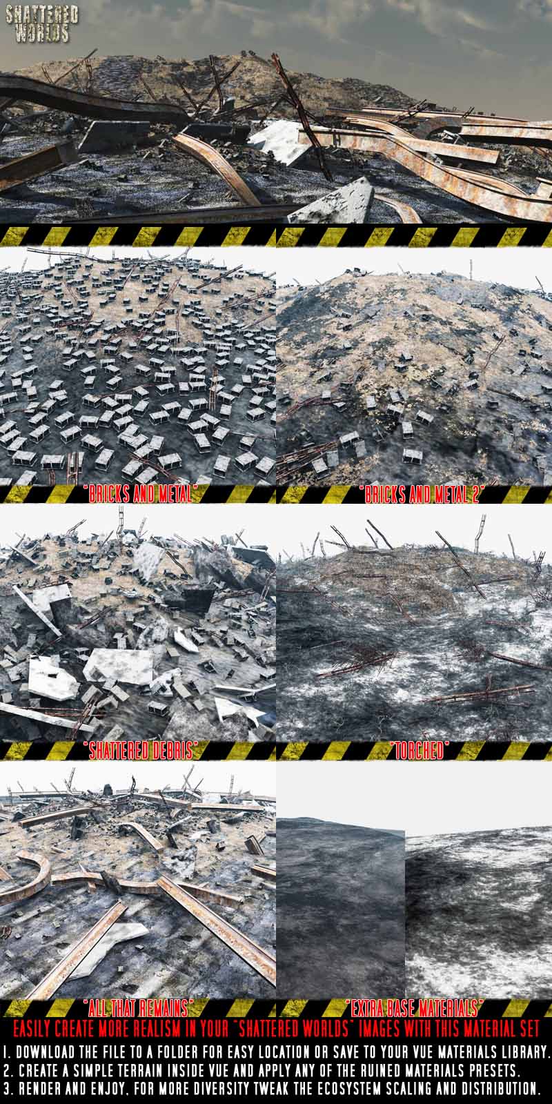 Ruined Materials Pack3, “All That Remains" by N/A