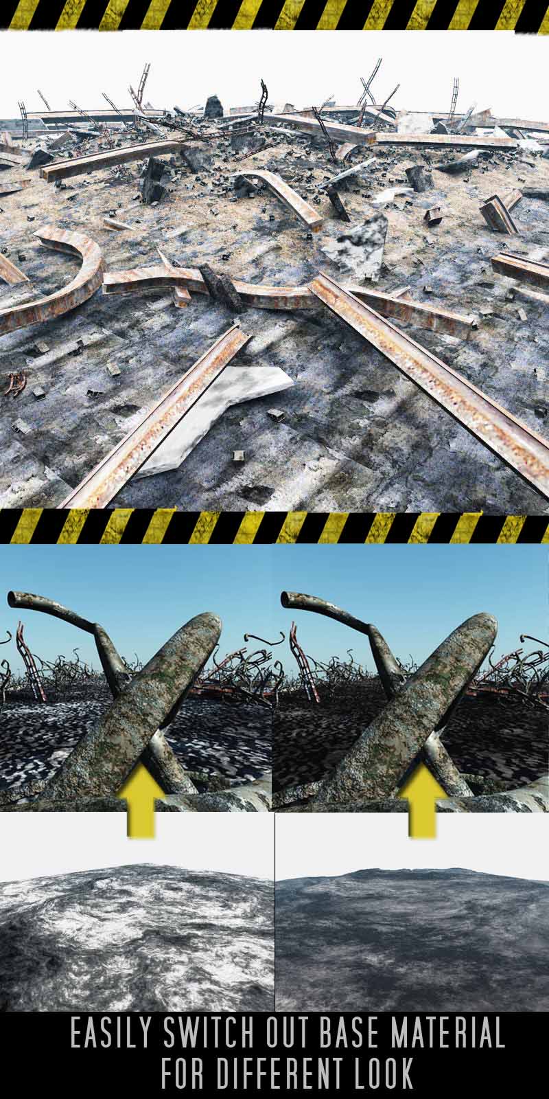 Ruined Materials Pack3, “All That Remains" by N/A