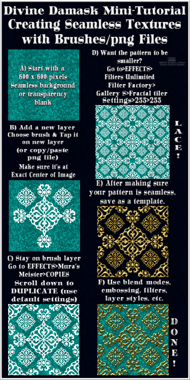 Divine Damask by N/A