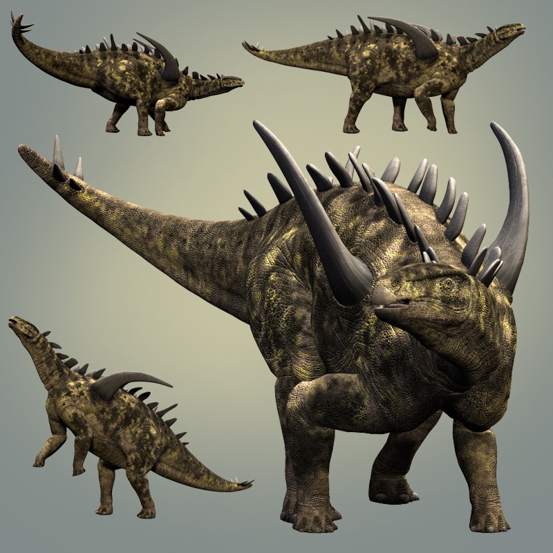 GigantspinosaurusDR by N/A
