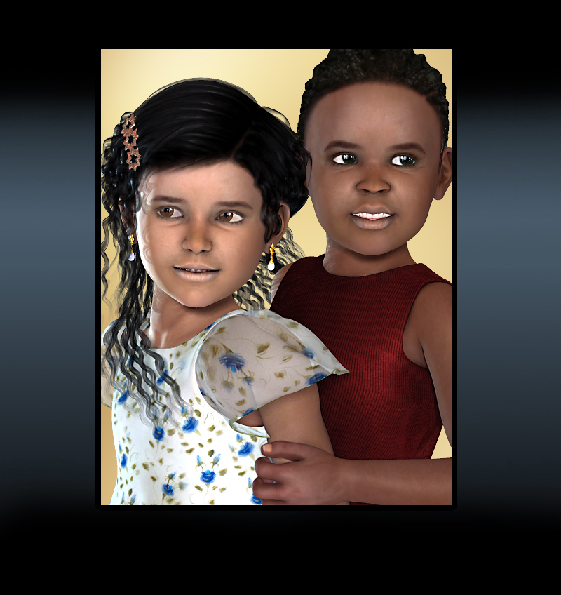 Twins: Lemar and Denisha by N/A