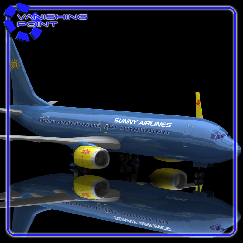 Aircraft 737 (for Poser) by N/A