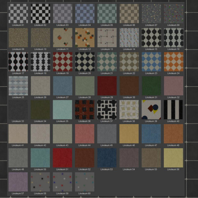 Vintage Floor Shader Presets for Daz Studio by N/A
