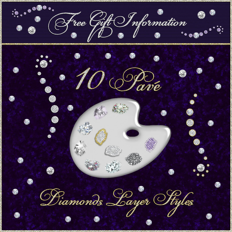Bling! DIAMOND FACETS Styles {Set#2} w/Free Gift by N/A