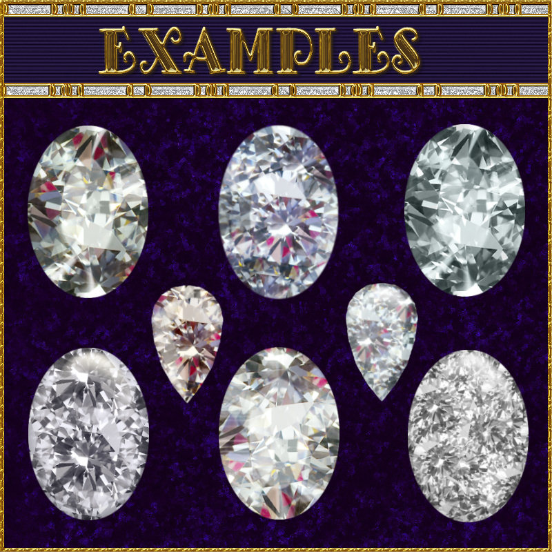Bling! DIAMOND FACETS Styles {Set#2} w/Free Gift by N/A