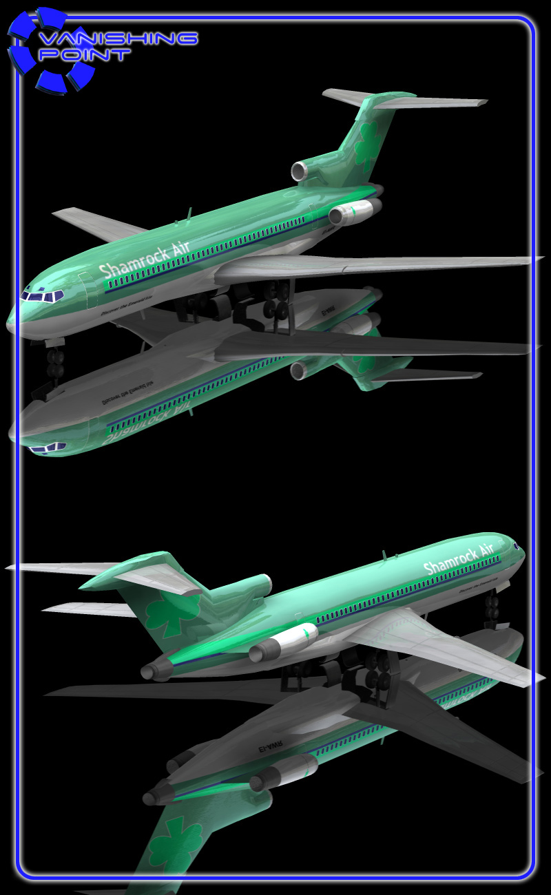 Airliner 727 (for Poser) by N/A