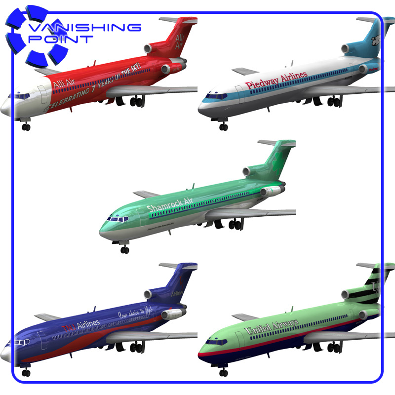 Airliner 727 (for Poser) by N/A