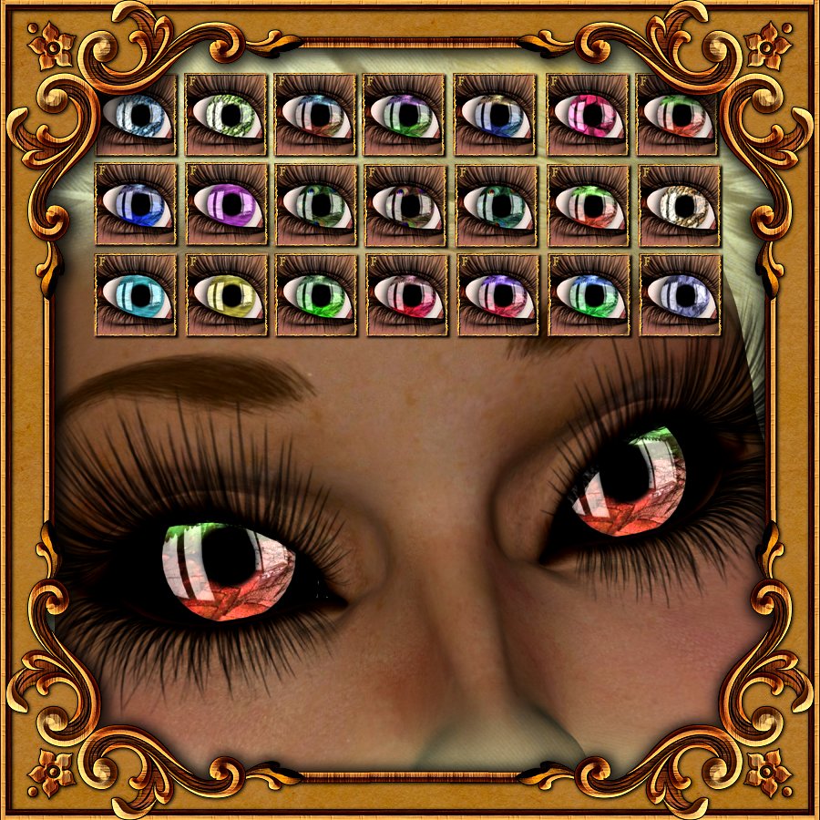 FF Pack Eyes Two : Feathers by N/A