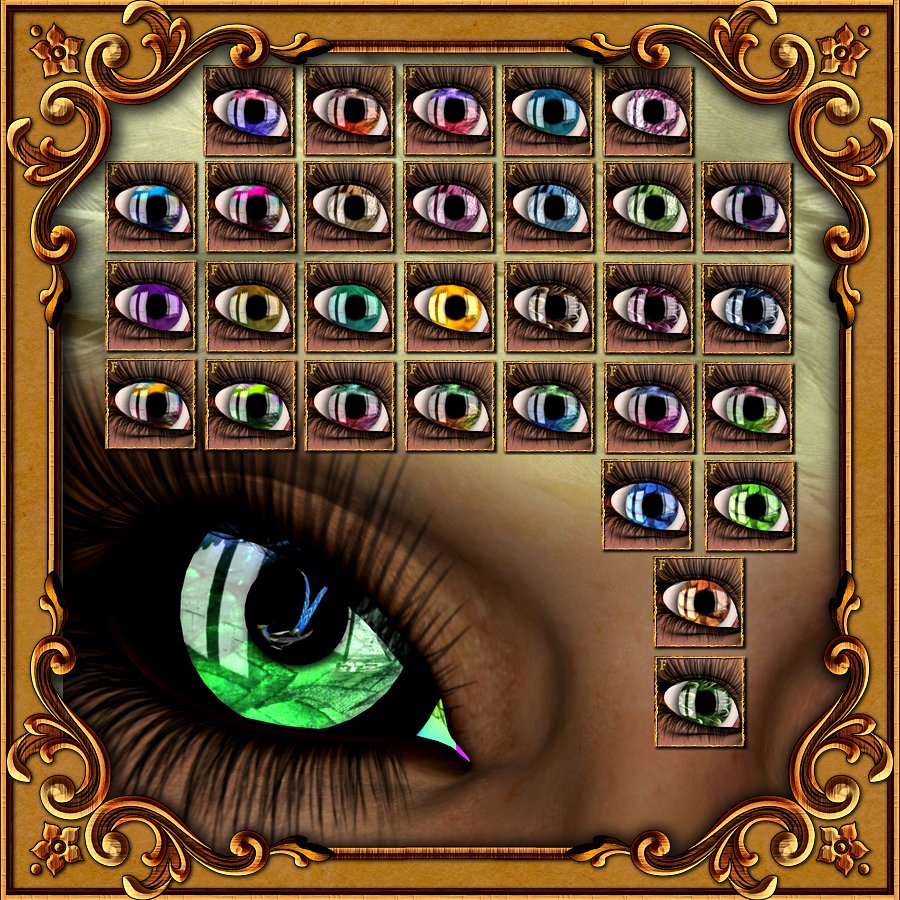 FF Pack Eyes Two : Feathers by N/A