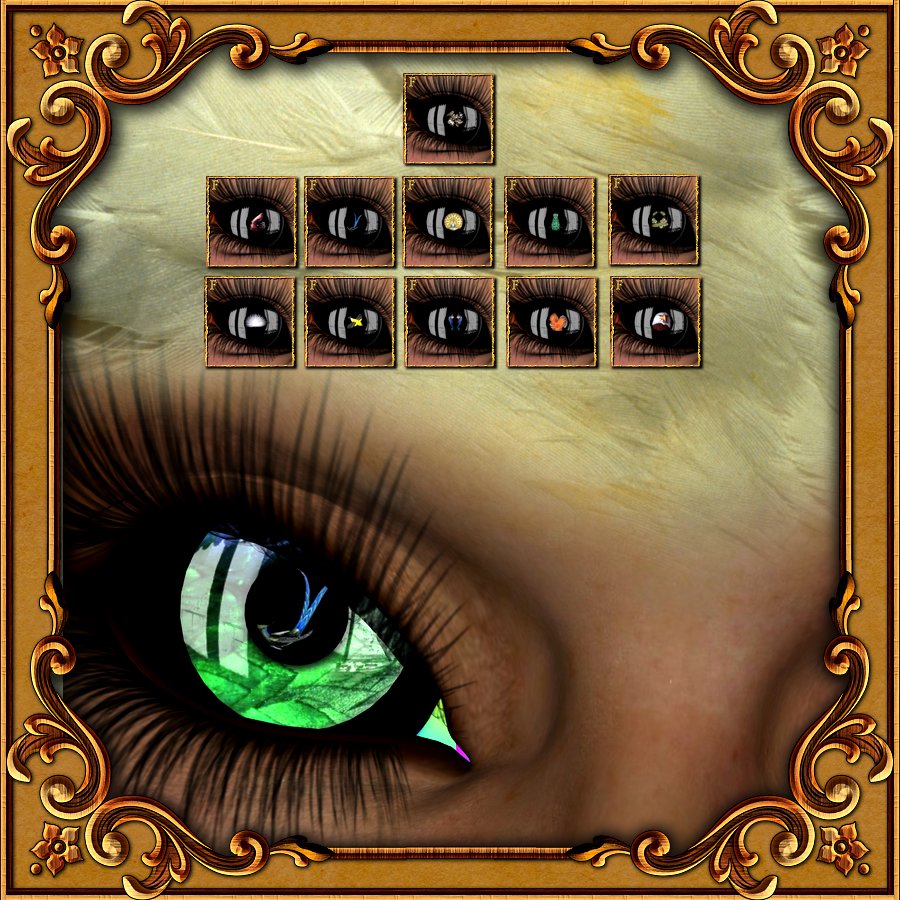 FF Pack Eyes Two : Feathers by N/A