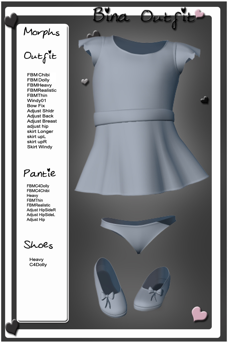 Bina K4 Clothing by N/A